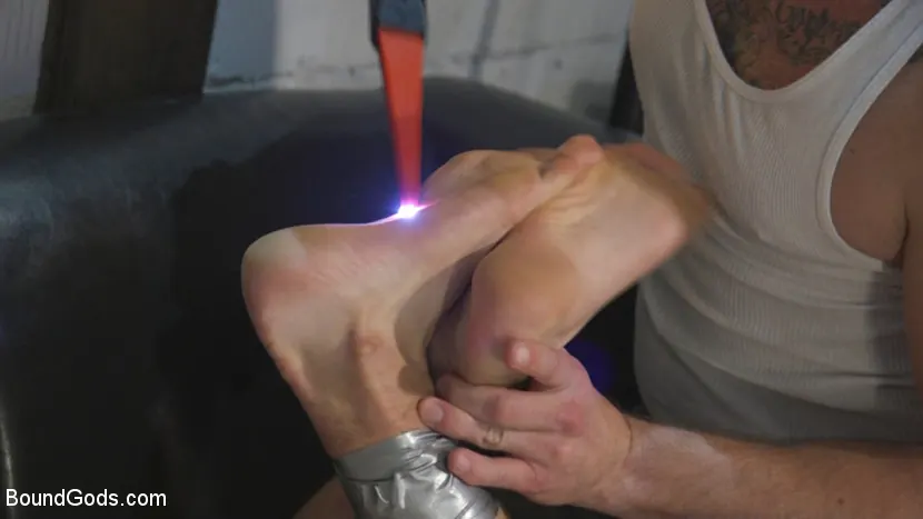 Kink Men 'Hot Muscular Convict Torments His Duct-Taped Captive' starring Cameron Kincade (Photo 4)