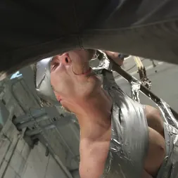 Cameron Kincade in 'Kink Men' Hot Muscular Convict Torments His Duct-Taped Captive (Thumbnail 6)