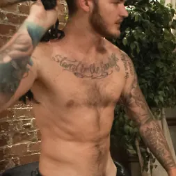 Cameron Kincade in 'Kink Men' Leather Daddy makes a bondage house call (Thumbnail 8)