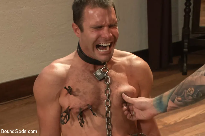 Kink Men 'Leather Daddy makes a bondage house call' starring Cameron Kincade (Photo 14)