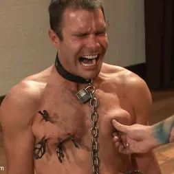 Cameron Kincade in 'Kink Men' Leather Daddy makes a bondage house call (Thumbnail 14)