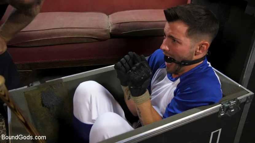 Kink Men 'Extra Innings: Casey Everett Abducted and Fucked by Logan Stevens' starring Casey Everett (Photo 1)