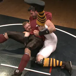 Cass Bolton in 'Kink Men' Top Cock - Sportsgear Smackdown Series: Two Rivals Fight and Fuck (Thumbnail 2)