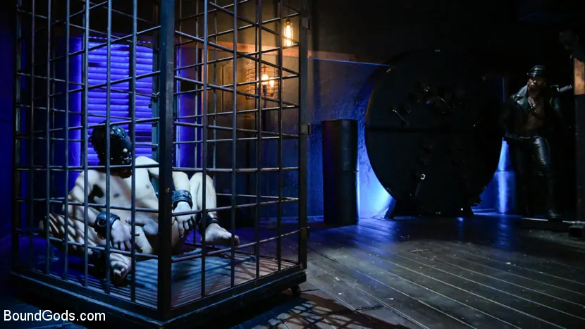 Kink Men 'Rat in a Cage: Chance Summerlin Serves Leather Muscle God Max Konnor' starring Chance Summerlin (Photo 1)