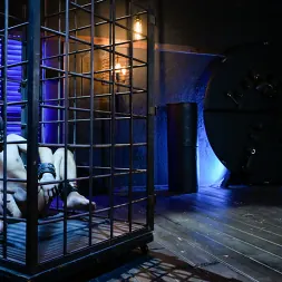 Chance Summerlin in 'Kink Men' Rat in a Cage: Chance Summerlin Serves Leather Muscle God Max Konnor (Thumbnail 1)