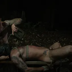 Chris Harder in 'Kink Men' Wild Country: Hiker is Kidnapped, Bound, Fucked by Woods Survivalist (Thumbnail 13)