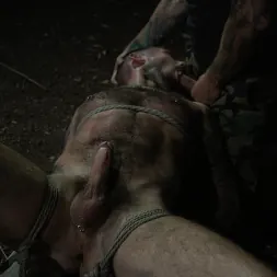 Chris Harder in 'Kink Men' Wild Country: Hiker is Kidnapped, Bound, Fucked by Woods Survivalist (Thumbnail 15)