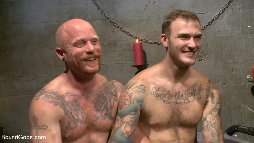 Kink Men 'beats the obedience back into a mouthy slave' starring Christian Wilde (Photo 1)