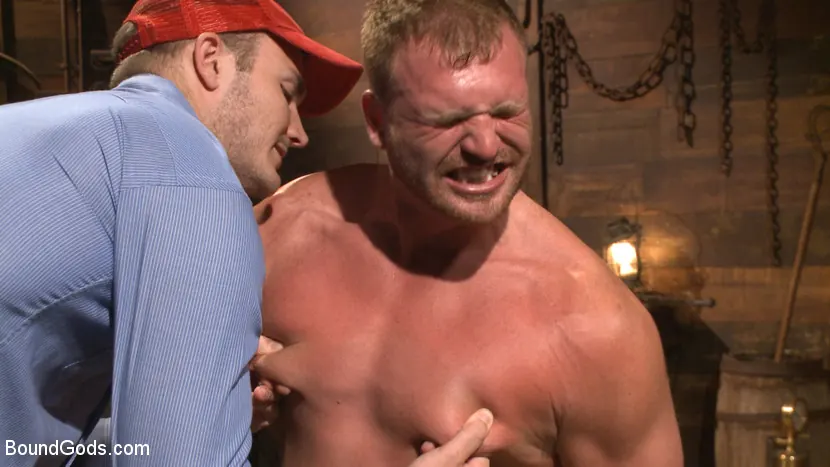 Kink Men 'Farmboy punished for jerking off on the job' starring Christian Wilde (Photo 1)