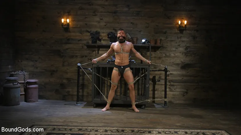 Kink Men 'Huge-Dicked Sub Jack Andy Gets An Intense Beating From Christian Wilde' starring Christian Wilde (Photo 2)