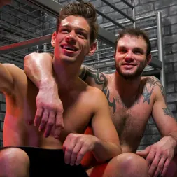 Cliff Jensen in 'Kink Men' Bad boy inmate Cliff Jensen breaks in new guard Michael DelRay (Thumbnail 18)