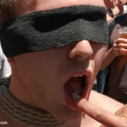 Cody Allen in 'Kink Men' - Naked, Tied up, Zippered, Humiliated in Public (Thumbnail 1)