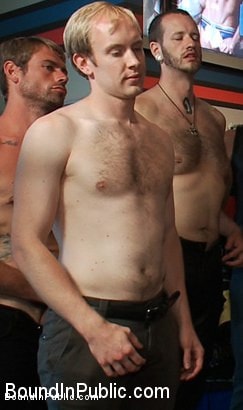 Kink Men '- Naked, Tied up, Zippered, Humiliated in Public' starring Cody Allen (Photo 20)