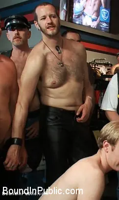 Kink Men '- Naked, Tied up, Zippered, Humiliated in Public' starring Cody Allen (Photo 21)