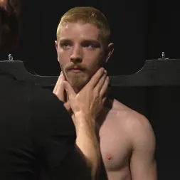 Cody Winter in 'Kink Men' Uncut Stud Edged Beyond His Limit in Stocks (Thumbnail 1)