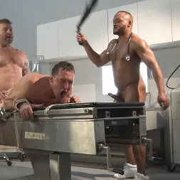 Colby Jansen in 'Kink Men' American Gangbang: Pierce Paris Restrained and Fucked RAW (Thumbnail 16)