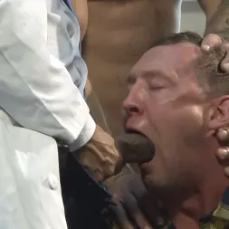 Colby Jansen in 'Kink Men' American Gangbang: Pierce Paris Restrained and Fucked RAW (Thumbnail 20)