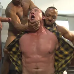 Colby Jansen in 'Kink Men' American Gangbang: Pierce Paris Restrained and Fucked RAW (Thumbnail 23)
