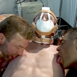Colby Jansen in 'Kink Men' American Gangbang part 2: Pierce Paris Electrified and Fucked RAW (Thumbnail 4)
