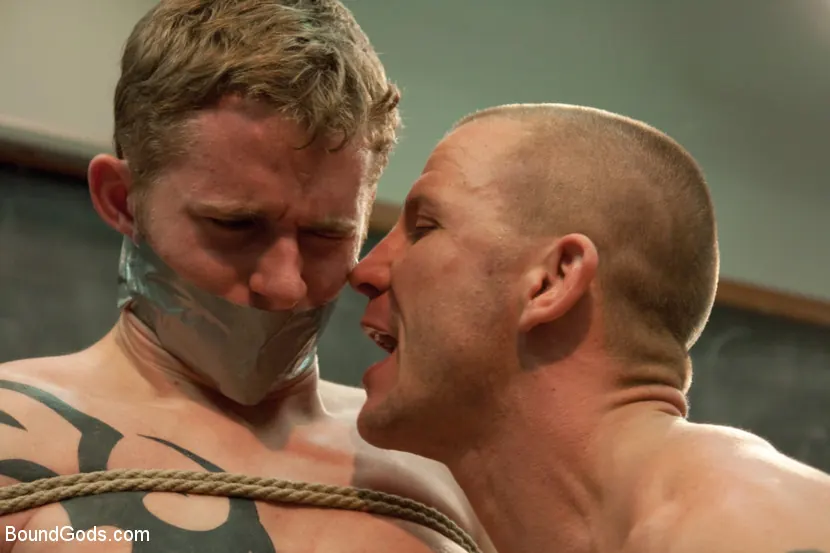 Kink Men 'Spoiled student gets an attitude adjustment from the creepy janitor.' starring Cole Brooks (Photo 2)