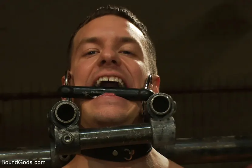 Kink Men 'BONUS UPDATE FROM BOUND IN PUBLIC Adam Knox gets caught in a cum fest' starring Cole Streets (Photo 2)