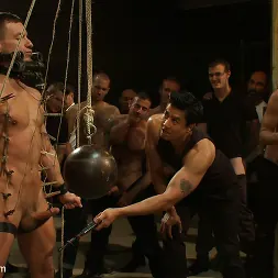 Cole Streets in 'Kink Men' BONUS UPDATE FROM BOUND IN PUBLIC Adam Knox gets caught in a cum fest (Thumbnail 15)