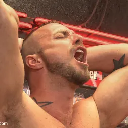 Connor Maguire in 'Kink Men' Beard full of cum - Bound stud fucked with machines and cock alike! (Thumbnail 7)