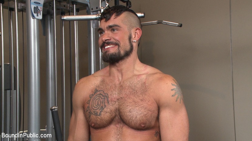 Kink Men 'Horny gym goers dump their loads on a muscled gym rat' starring Connor Maguire (Photo 14)