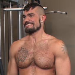 Connor Maguire in 'Kink Men' Horny gym goers dump their loads on a muscled gym rat (Thumbnail 14)