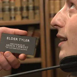 Connor Maguire in 'Kink Men' Hot Mormon Jock Fucked in Bondage to Prove His Devotion to the Church (Thumbnail 1)