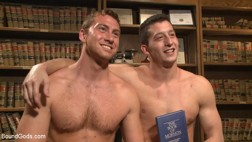 Kink Men 'Hot Mormon Jock Fucked in Bondage to Prove His Devotion to the Church' starring Connor Maguire (Photo 10)