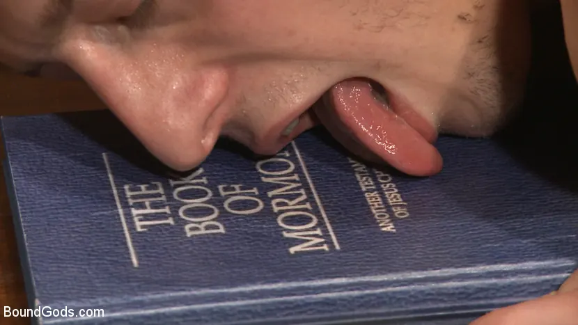 Kink Men 'Hot Mormon Jock Fucked in Bondage to Prove His Devotion to the Church' starring Connor Maguire (Photo 15)