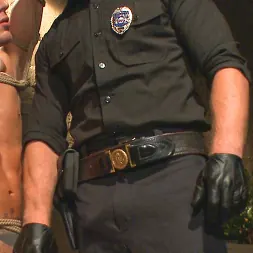 Connor Maguire in 'Kink Men' Officer Maguire beats and fucks a stud for littering (Thumbnail 11)