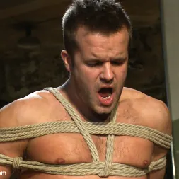 Connor Patricks in 'Kink Men' Hot dock worker taken down and his aching hard cock edged by two pervs (Thumbnail 9)