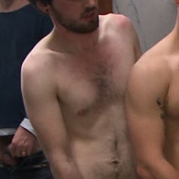 Connor Patricks in 'Kink Men' Straight stud gets gang fucked in a crowded cruising bathroom (Thumbnail 16)