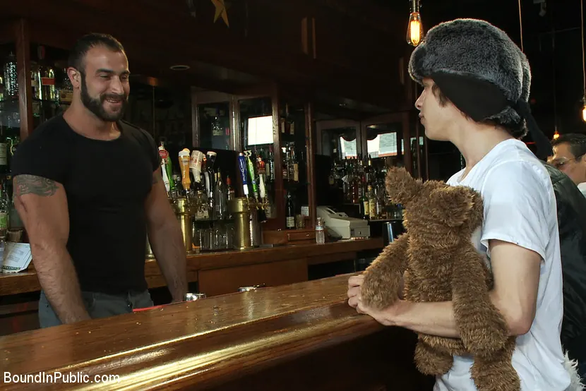 Kink Men 'A furry gets beaten and gang fucked at a public bar.' starring Cory Bengal (Photo 2)