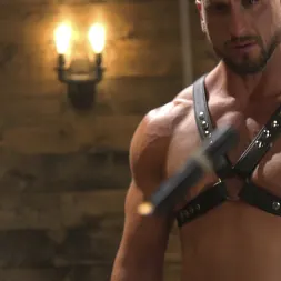 Dakota Rivers in 'Kink Men' Horny Sub is Tormented With the Fucksaw and Hot Wax Pendulums! (Thumbnail 9)