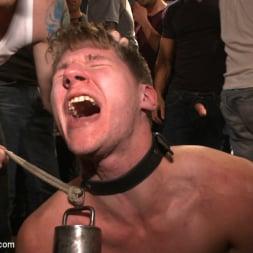 Dakota Wolfe in 'Kink Men' Bound whore gang fucked like an animal in a packed bar (Thumbnail 2)