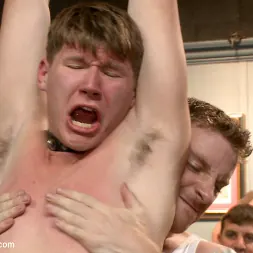 Dakota Wolfe in 'Kink Men' Bound whore gang fucked like an animal in a packed bar (Thumbnail 4)