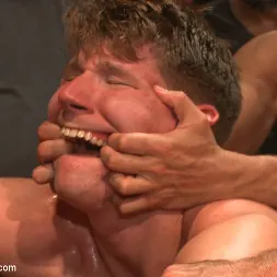 Dakota Wolfe in 'Kink Men' Foot sucking whore humiliated and gang fucked in a bar full of horny men (Thumbnail 7)