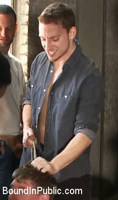 Kink Men 'Hazing the brand new boy in front of a crowd - CMNM style' starring Dakota Wolfe (Photo 15)