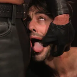 Dale Savage in 'Kink Men' Muscle Daddy Dale Savage Punishes Big-Dicked Mason Lear (Thumbnail 6)