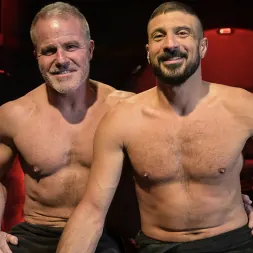 Dale Savage in 'Kink Men' Power Fuck: Hot Leather Men Inflict Muscle Domination and Intense Pain (Thumbnail 23)