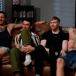 Dalton Riley in 'Kink Men' Swingers: Christian Wilde and Dalton Riley dominate Tristan West and Jesse Stone (Thumbnail 32)