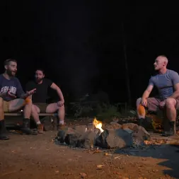Damien Moreau in 'Kink Men' New Camper Gets Edged at Camp Perv-Anon (Thumbnail 2)