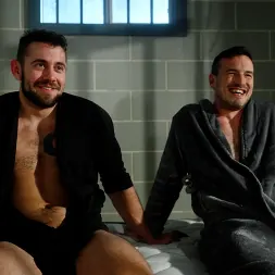 Dante Colle in 'Kink Men' Caught Off Guard: Dante Colle Fucks Prison Guard, Derek Kage (Thumbnail 31)