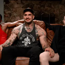Davin Strong in 'Kink Men' The Spice of Pain: Jake Klerin, Davin Strong, and Sean Xavier (Thumbnail 32)