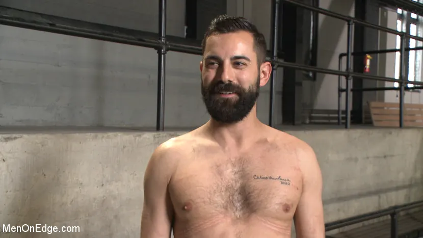 Kink Men 'First timer with a giant cock gets suspended and edged above the drill court' starring Dean Brody (Photo 18)