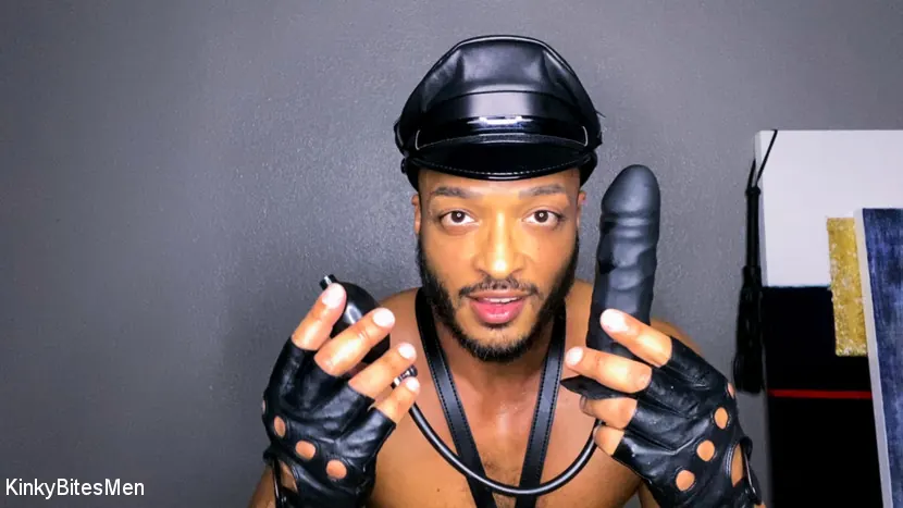 Kink Men 'Dillon Diaz: Uses Leather Gloves to Stretch His Hole and Milk His Cock' starring Dillon Diaz (Photo 9)