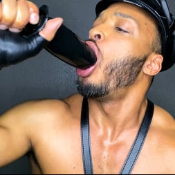 Dillon Diaz in 'Kink Men' Dillon Diaz: Uses Leather Gloves to Stretch His Hole and Milk His Cock (Thumbnail 14)